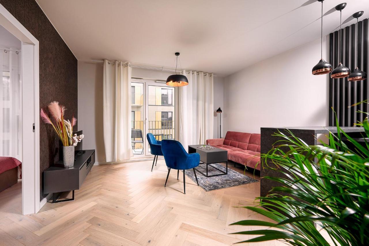 우치 Lumina Luxury Apart Near Reymont Park 아파트 외부 사진